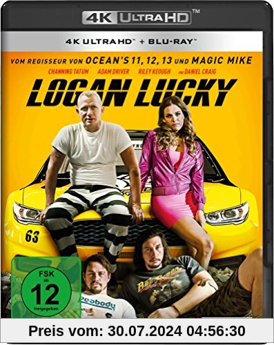 Logan Lucky  (4K Ultra HD) (+ Blu-ray) von Steven Soderbergh