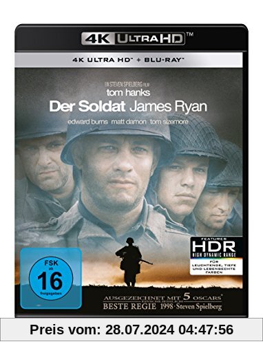 Der Soldat James Ryan (4K Ultra HD) (+ Blu-ray 2D) von Steven Spielberg