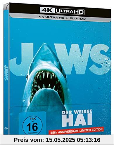 Der weiße Hai - 4K UHD - Steelbook [Blu-ray] von Steven Spielberg
