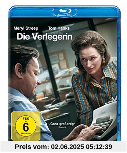 Die Verlegerin [Blu-ray] von Steven Spielberg