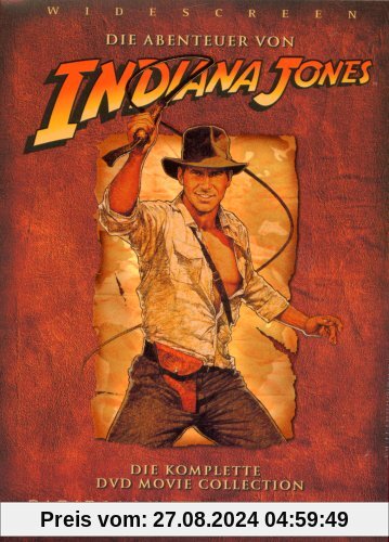 Indiana Jones - Box Set (4 DVDs) von Steven Spielberg