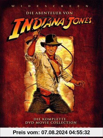 Indiana Jones - Die komplette DVD Movie Collection von Steven Spielberg