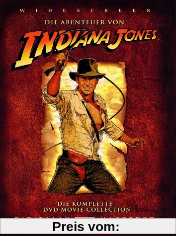 Indiana Jones - Die komplette DVD Movie Collection von Steven Spielberg