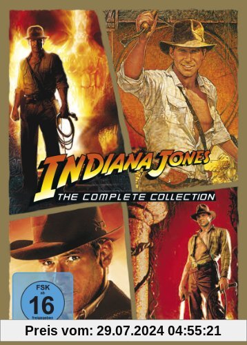 Indiana Jones - The Complete Collection (5 DVDs) von Steven Spielberg