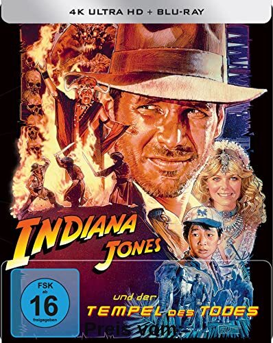 Indiana Jones und der Tempel des Todes - Steelbook von Steven Spielberg