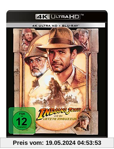 Indiana Jones und der letzte Kreuzzug (+ Blu-ray) von Steven Spielberg