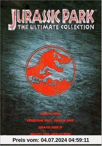 Jurassic Park 1-3  (Ultimate Collection, 4 DVDs) von Steven Spielberg