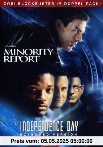 Minority Report / Independence Day [2 DVDs] von Steven Spielberg
