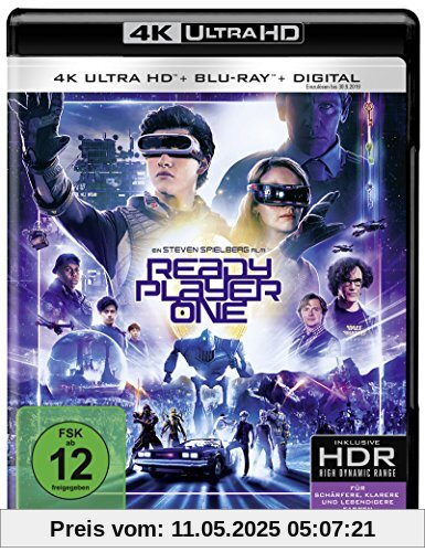 Ready Player One  (4K Ultra HD) (+ Blu-ray 2D) von Steven Spielberg