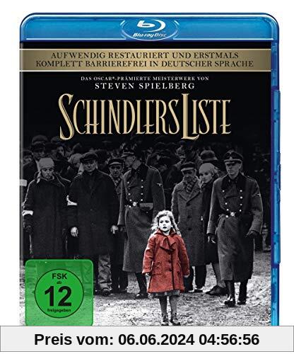 Schindlers Liste - Remastered [Blu-ray] von Steven Spielberg