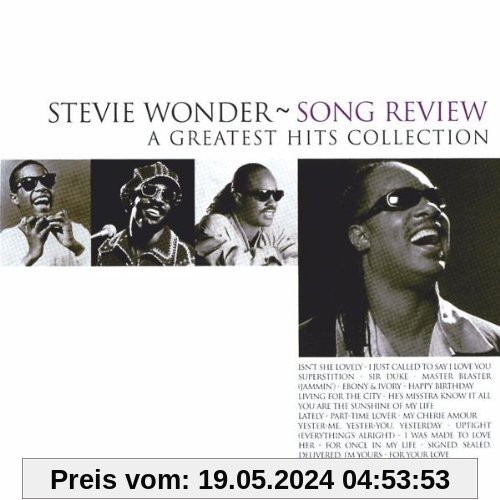 Song Review-a Greatest Hits Collection von Stevie Wonder