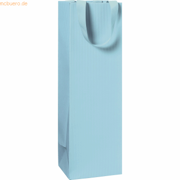 10 x Stewo Geschenktasche 11x10,5x36cm One Colour blau hell 10 x Stewo Geschenktasche 11x10,5x36cm One Colour blau hell von Stewo