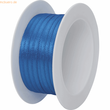 12 x Stewo Geschenkband Satin Spule 3mmx5m blau dunkel 12 x Stewo Geschenkband Satin Spule 3mmx5m blau dunkel von Stewo