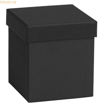 6 x Stewo Geschenkbox 11x11x12cm One Colour schwarz 6 x Stewo Geschenkbox 11x11x12cm One Colour schwarz von Stewo