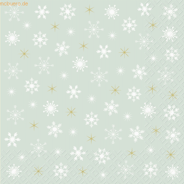 6 x Stewo Servietten 33x33cm VE=20 Stück Neva mint FSC 6 x Stewo Servietten 33x33cm VE=20 Stück Neva mint FSC von Stewo