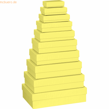 Stewo Geschenkbox One Colour VE=10 Stück Größen sortiert gelb Stewo Geschenkbox One Colour VE=10 Stück Größen sortiert gelb von Stewo