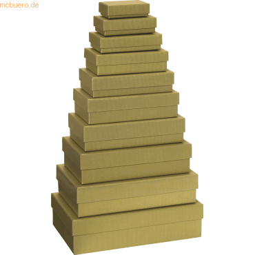 Stewo Geschenkbox One Colour VE=10 Stück Größen sortiert gold Stewo Geschenkbox One Colour VE=10 Stück Größen sortiert gold von Stewo