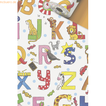 Stewo Geschenkpapierrolle 0,5x250m Mick orange Stewo Geschenkpapierrolle 0,5x250m Mick orange von Stewo