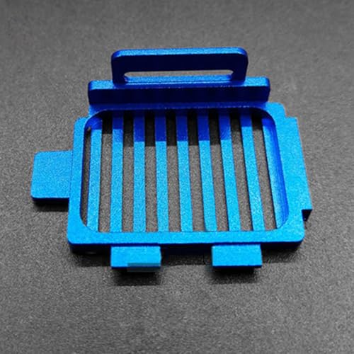 StiNGZjdM 1PCS Kompatibel mit Mini-Z AWD MA020 RC Auto Motor Kühlkörper Heizkörper Metall Upgrade Teil Servo Zubehör (C3-4 Blau) von StiNGZjdM