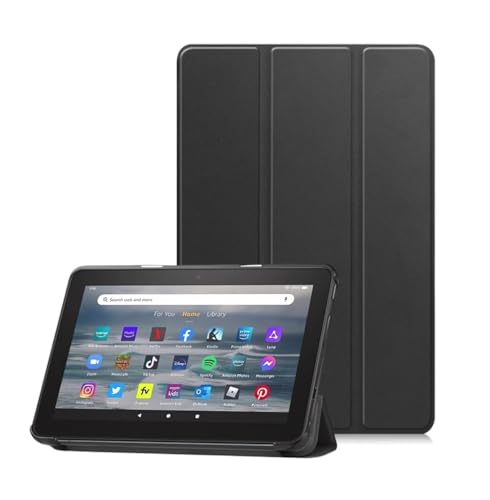 Stianiiie Hülle für Amazon Fire 7 (2022 Release-12th Gen) 7" Premium PU Leder Schutzhülle Amazon Fire 7 Hülle von Stianiiie