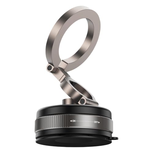 Stibtmr Vakuummagnetischer Telefonhalter, Vakuum -Telefonhalter für Auto - Fahrzeug Dashboard Smartphone Mount - Tragbarer multifunktionaler Vakuummagnet -Telefonhalter für Dashboard von Stibtmr