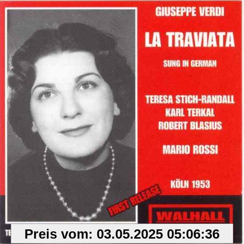 La Traviata (auf Dt) Stich-Randall-Terka von Stich-Randall