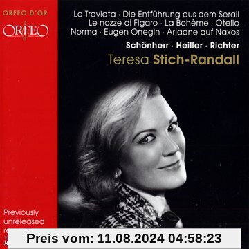 Oper:Traviata/la Boheme/Entführung/Ariadne/+ von Stich-Randall