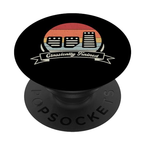 Racing Drei Pedale Klassisch trainiertes Schaltgetriebe PopSockets Klebender PopGrip Racing Drei Pedale Klassisch trainiertes Schaltgetriebe PopSockets Klebender PopGrip von Stick Driver Shift Manual Transmission Gear Car