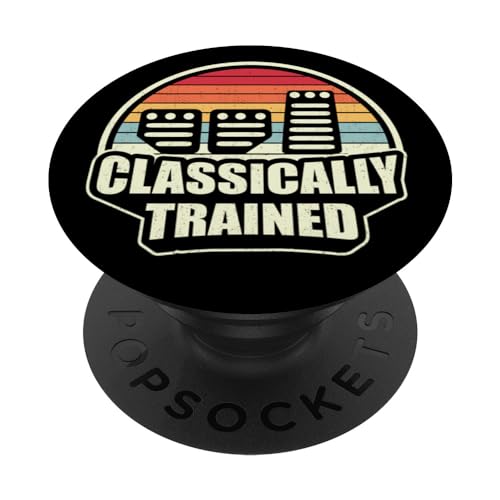 Racing Drei Pedale Klassisch trainiertes Schaltgetriebe PopSockets Klebender PopGrip Racing Drei Pedale Klassisch trainiertes Schaltgetriebe PopSockets Klebender PopGrip von Stick Driver Shift Manual Transmission Gear Car