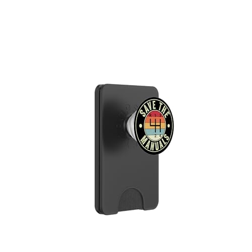 Save The Manuals 4-Gang-Schaltgetriebe, drei Pedale PopSockets PopWallet für MagSafe von Stick Driver Shift Manual Transmission Gear Car
