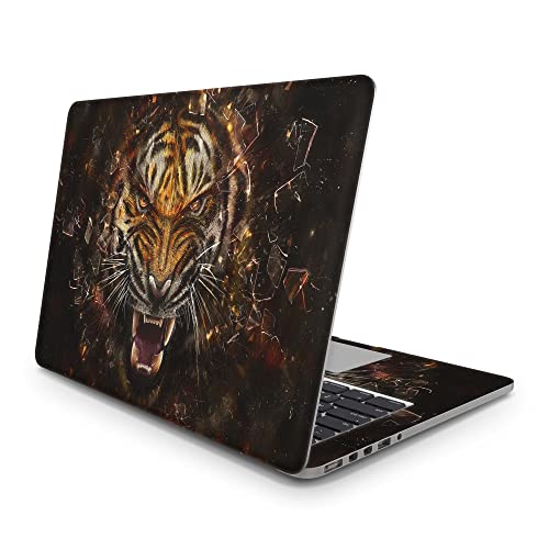 Sticker Master Angry Lion Laptop Vinyl Sticker Skin Cover 13 14 15 Inch Notebook Decal for MacBook Asus Acer Hp Lenovo Huawei Dell Ms Toshiba 10 inch (25x19 cm) von Sticker Master
