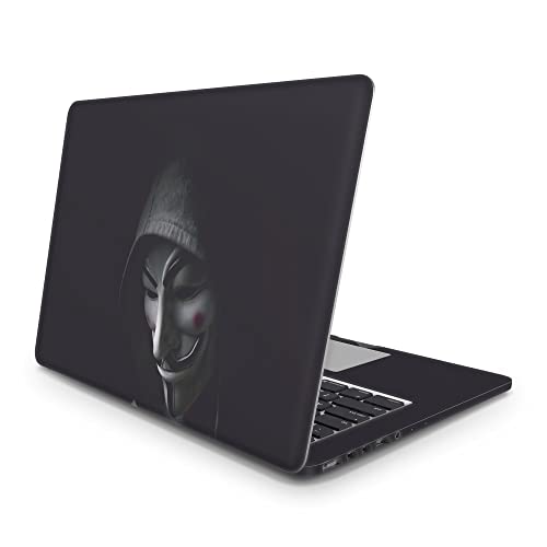Sticker Master Anonymous Laptop Vinyl Sticker Skin Cover 13 14 15 Inch Notebook Decal for MacBook Asus Acer Hp Lenovo Huawei Dell Ms Toshiba 15.6 inch (38x27 cm) von Sticker Master