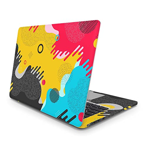 Sticker Master Halftone Colorful Pattern Vinyl-Aufkleber Skin Cover 13 14 15 Zoll Notebook-Aufkleber für MacBook Asus Acer Hp Lenovo Huawei Dell Vs Toshiba 14 inch (35x26 cm) von Sticker Master