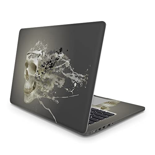 Sticker Master Skull Laptop Vinyl Sticker Skin Cover 13 14 15 Inch Notebook Decal for MacBook Asus Acer Hp Lenovo Huawei Dell Ms Toshiba 14 inch (35x26 cm) von Sticker Master