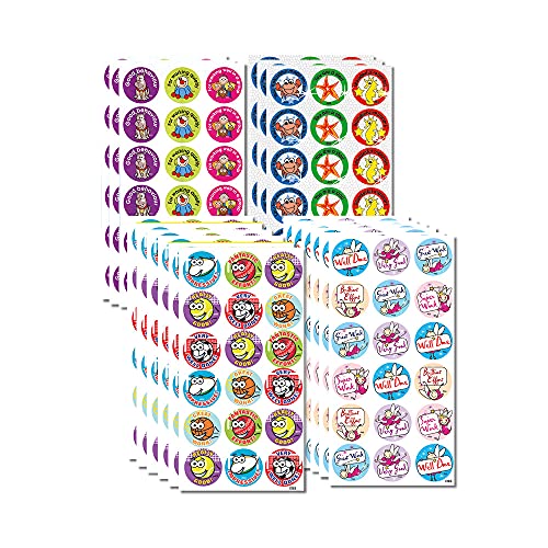 Aufkleber Lösungen Lob Worte Belohnung Aufkleber (270 Stück) von Sticker Solutions