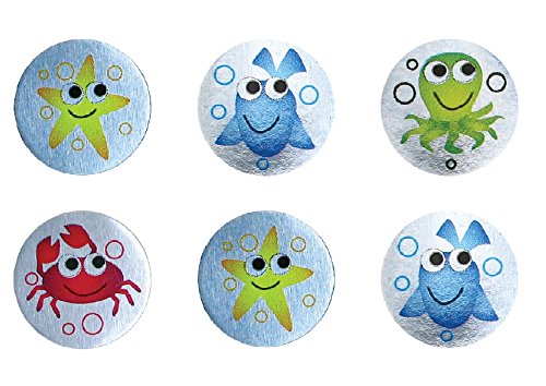 Aufkleber Lösungen Metallic Belohnung Aufkleber – Silber (54 Stück) von SuperStickers