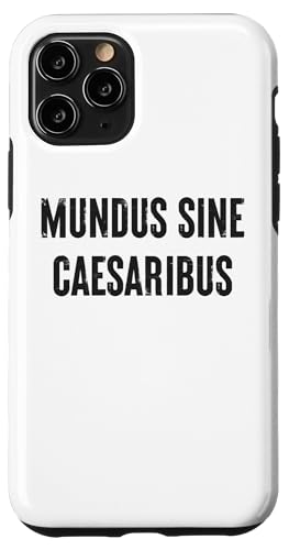 Caesar-Free World | Geschichte, lateinischer Satz - Fett Hülle für iPhone 11 Pro von StickerPolitics