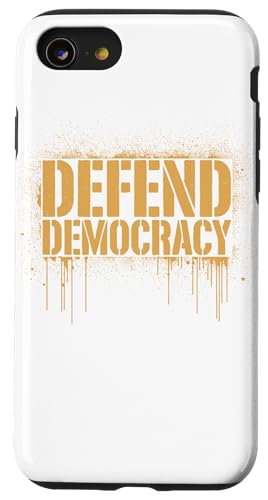 Defend Democracy | Politisches Statement, Protest Hülle für iPhone SE (2020) / 7 / 8 von StickerPolitics