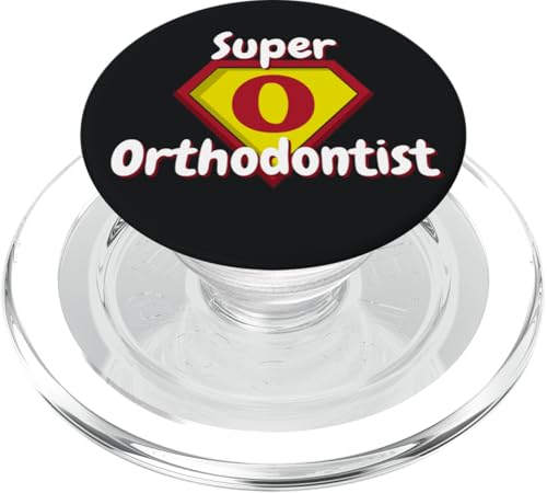 Super Kieferorthopäde | Hero Ortho PopSockets PopGrip für MagSafe von StickerPolitics