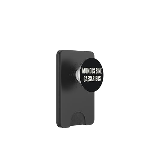 Welt ohne Caesars - Latein, Politisch - Geschichte PopSockets PopWallet für MagSafe von StickerPolitics