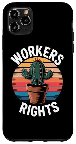 Workers Rights Kaktus | Retro Sonnenuntergang - Politisch Hülle für iPhone 11 Pro Max Workers Rights Kaktus | Retro Sonnenuntergang - Politisch Hülle für iPhone 11 Pro Max von StickerPolitics