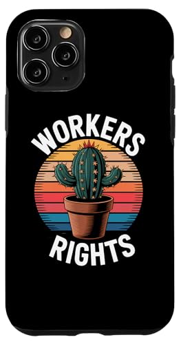 Workers Rights Kaktus | Retro Sonnenuntergang - Politisch Hülle für iPhone 11 Pro Workers Rights Kaktus | Retro Sonnenuntergang - Politisch Hülle für iPhone 11 Pro von StickerPolitics