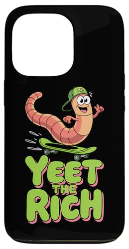 Yeet The Rich Worm | Skateboard, Lustig - Politisch Hülle für iPhone 13 Pro Yeet The Rich Worm | Skateboard, Lustig - Politisch Hülle für iPhone 13 Pro von StickerPolitics