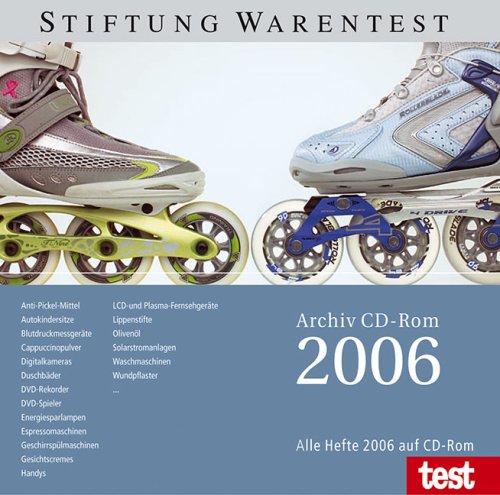 test 2006 Archiv. CD-ROM für Win 98 SE, ME, NT, 2000, XP; Mac und Linux. von Stiftung Warentest