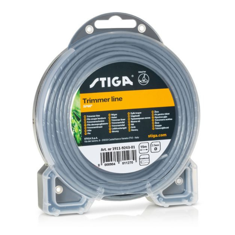 Stiga SP66 Trimmer Line Mähfaden 2,7 mm - 15 Meter Stiga SP66 Trimmer Line Mähfaden 2,7 mm - 15 Meter von Stiga