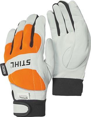 STIHL-Schnittschutz-Handschuh DYNAMIC MS Gr.M/09 5-Finger Leder/Textil Klasse 1 (00886100009) von Stihl