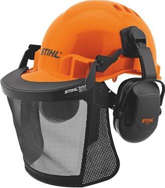 Stihl 00008880810 Basic Helmset mit Forsthelm, Gesichtsschutz und Gehörschutz (00008880810) von Stihl
