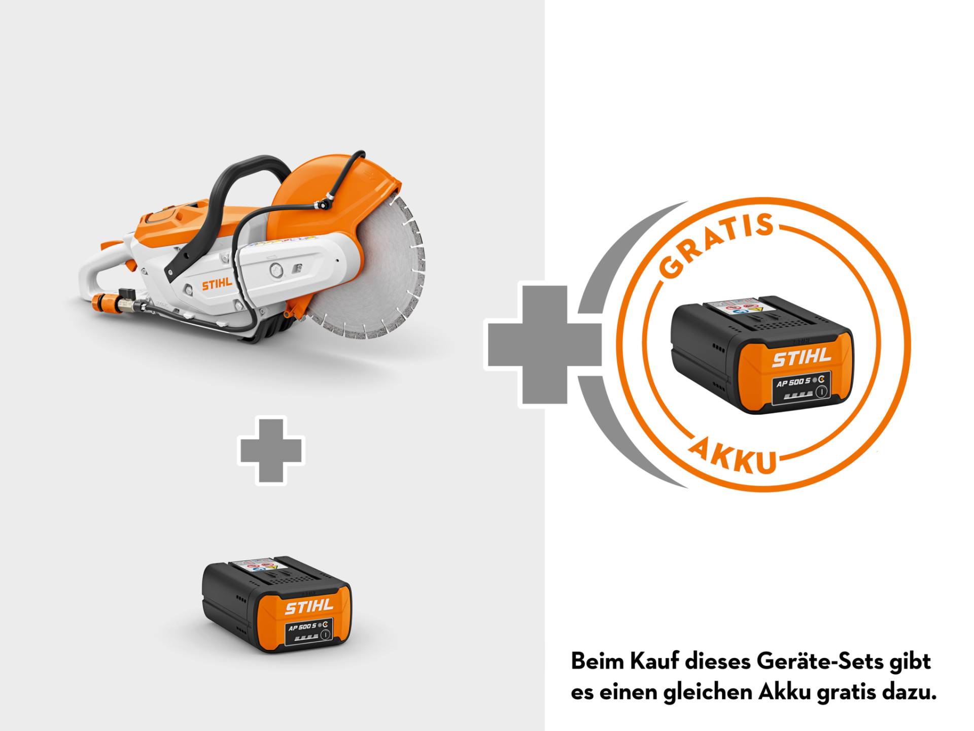 Stihl Akku-Trennschleifer TSA 300.0 Einzelgerät mit 2x Akku AP 500 S Stihl Akku-Trennschleifer TSA 300.0 Einzelgerät mit 2x Akku AP 500 S von Stihl