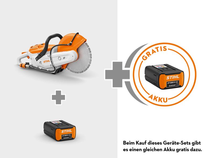 Stihl Akku-Trennschleifer TSA 300.0 Einzelgerät mit 2x Akku AP 500 S von Stihl