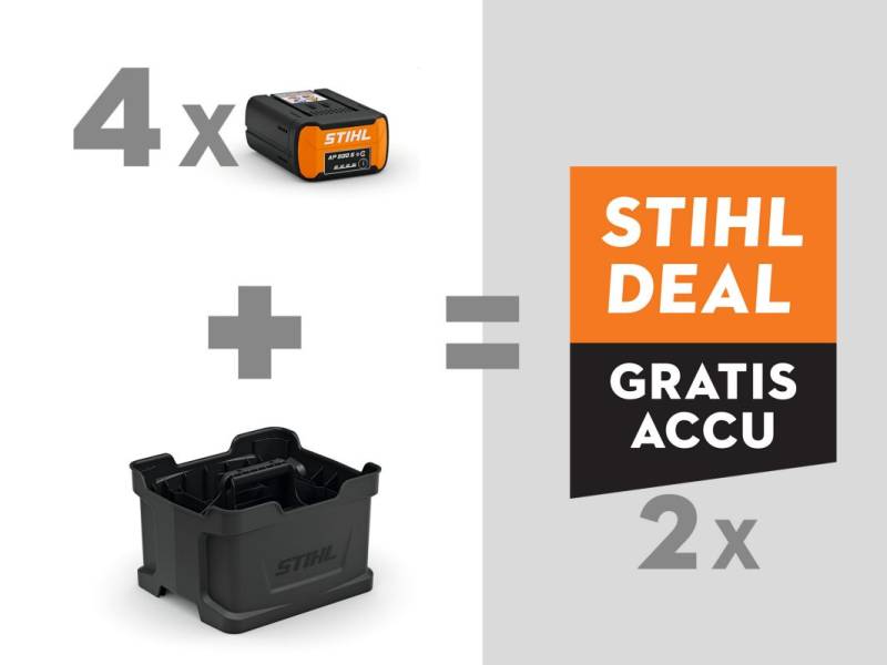 Stihl Akkuträger mit 6x AP 500 S Akku - Aktionsset von Stihl